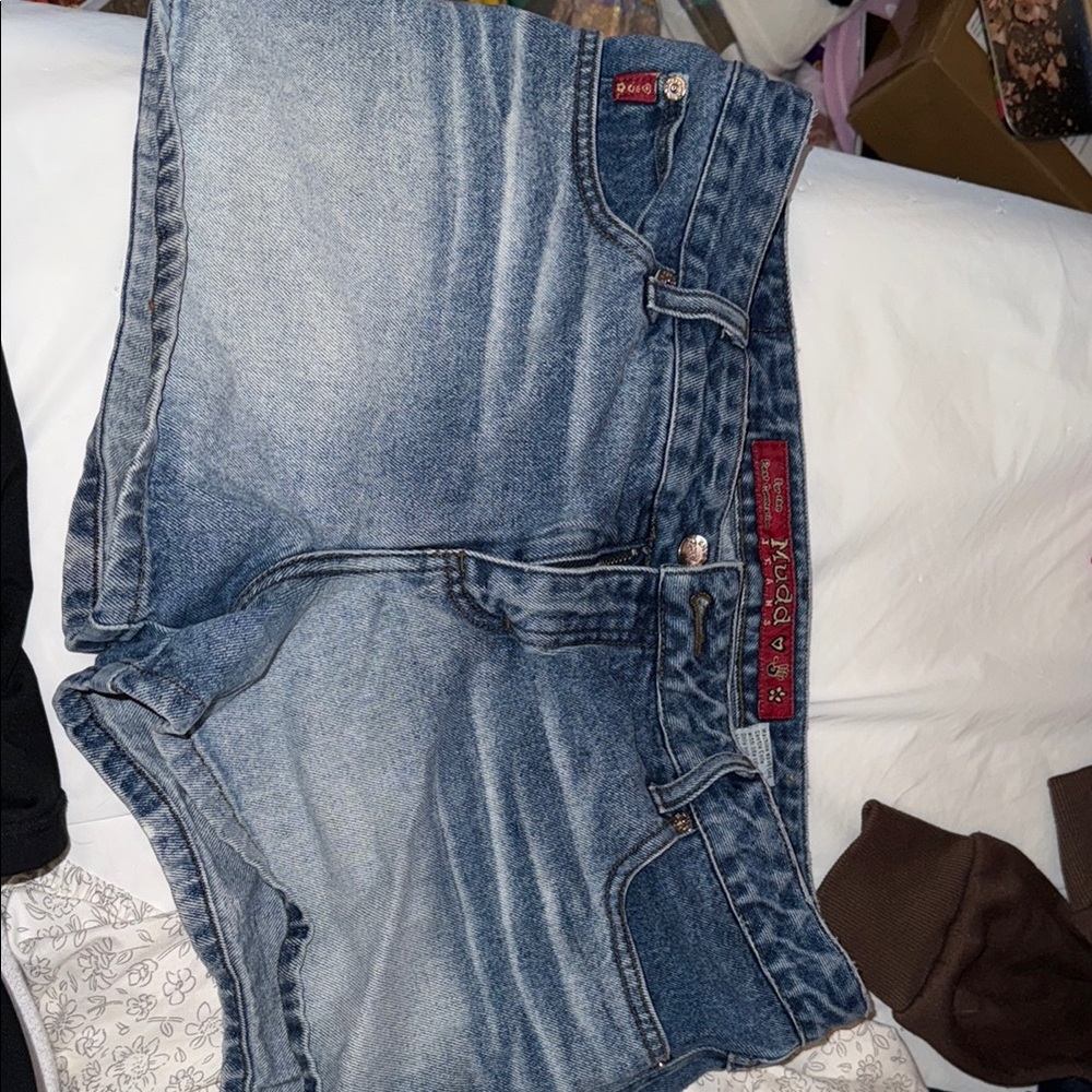 Mudd Classic Blue Denim Shorts